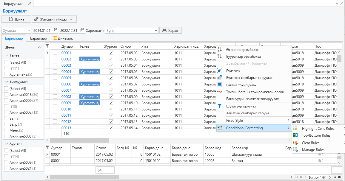 SalesListLayout