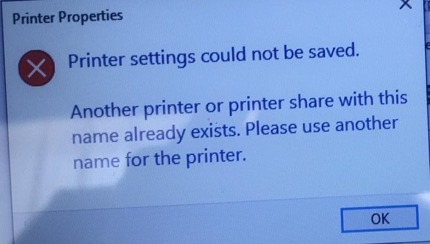 PrinterNameDuplicate